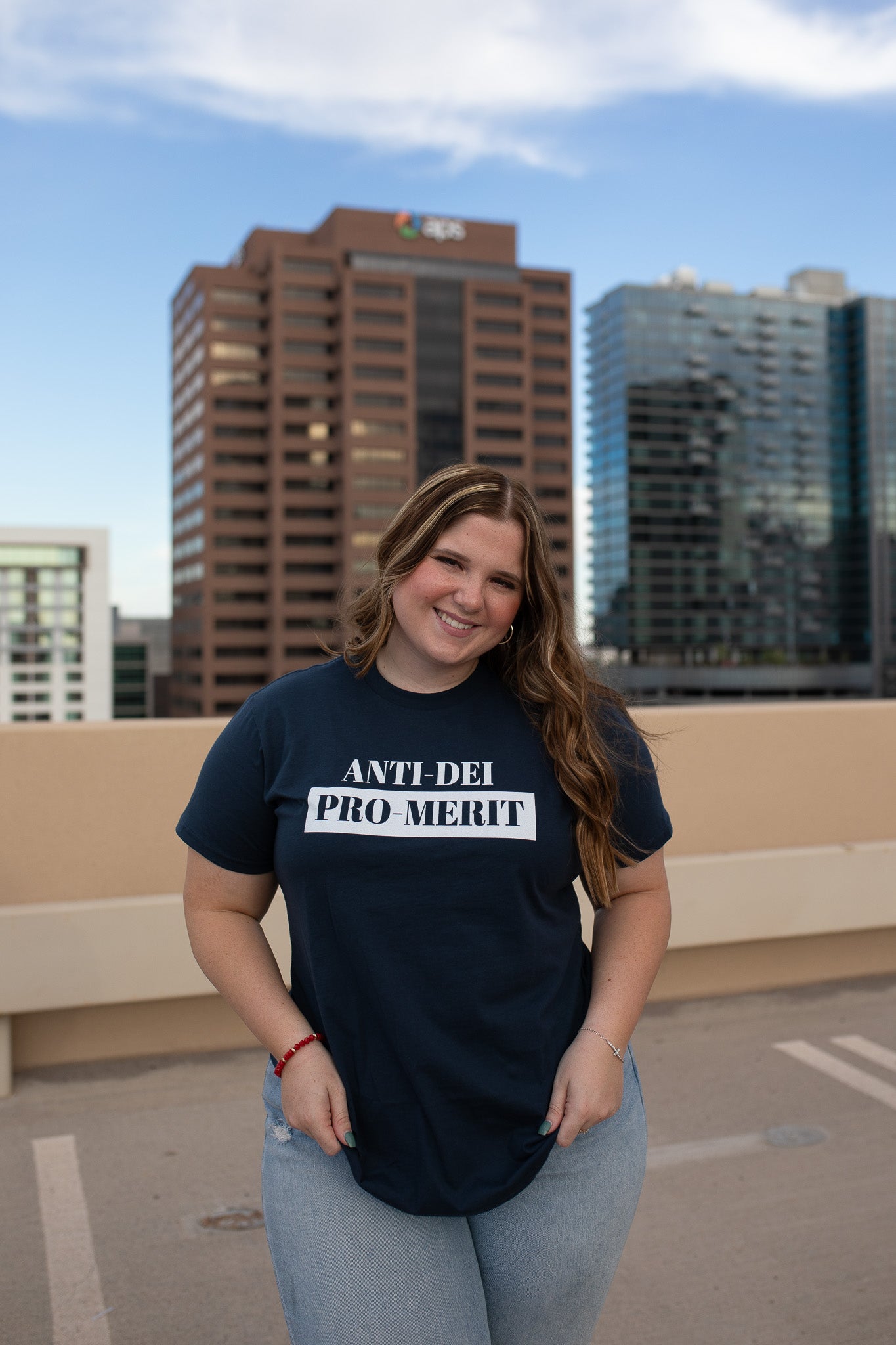 Anti DEI Pro Merit Tee