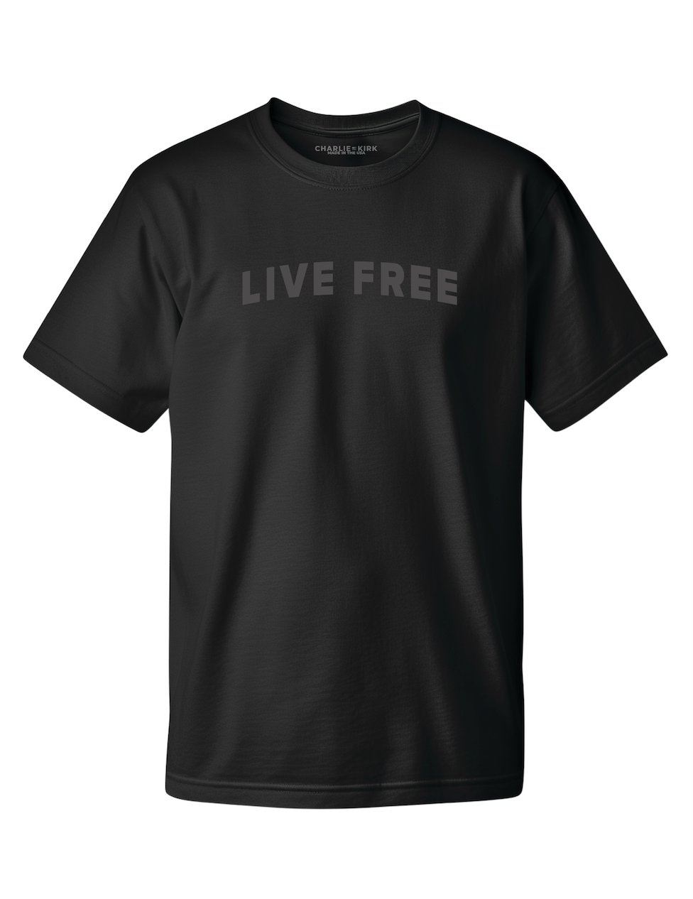 The Live Free Tee – The Charlie Kirk Show Store The Live Free Tee – The Charlie Kirk Show Store