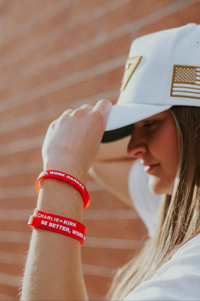 Be Better, Work Harder Wristband (Set of 3)