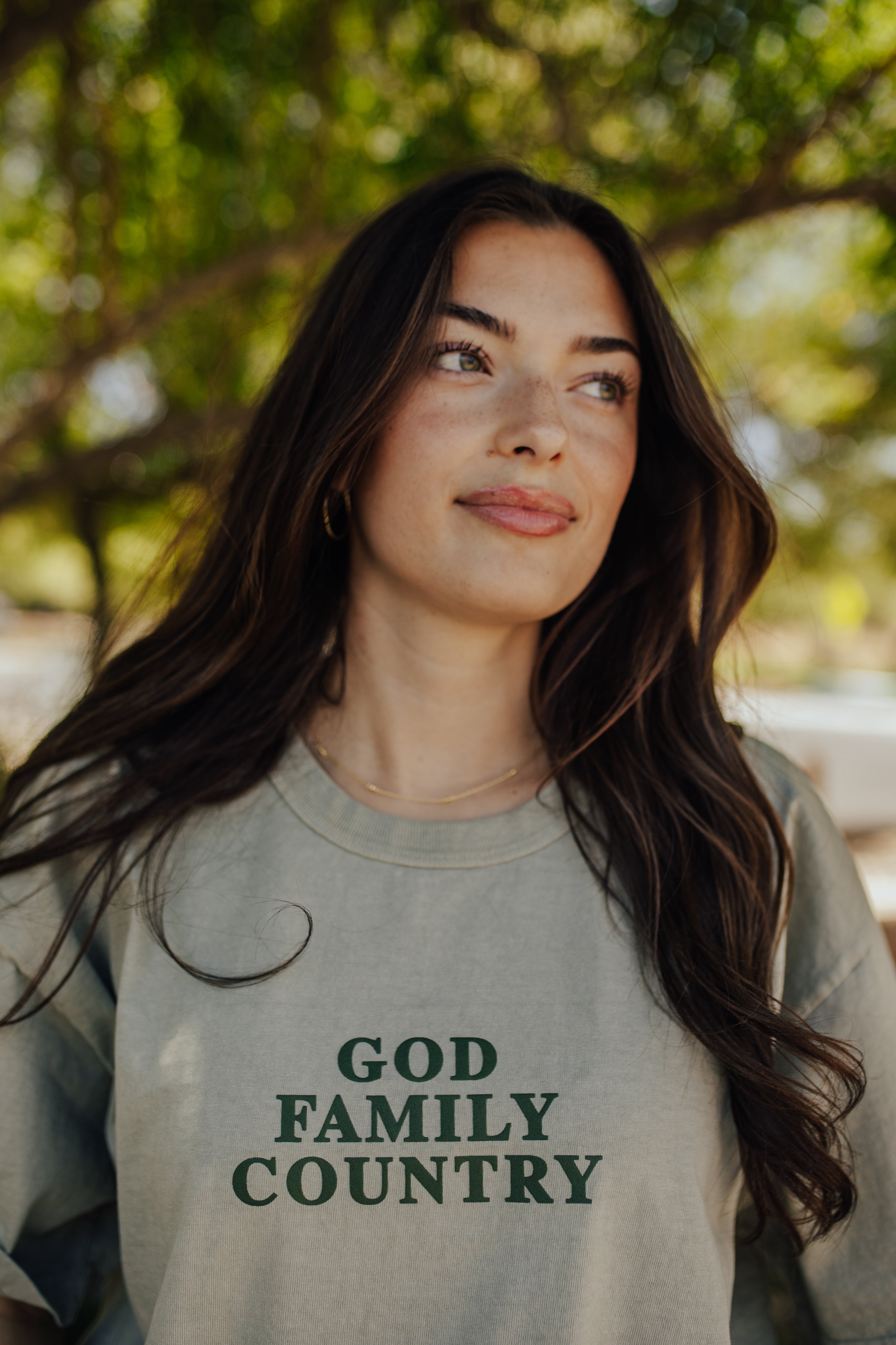 God Family Country Tee