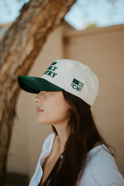 God Family Country Trucker Hat