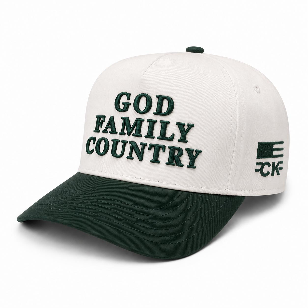 God Family Country Trucker Hat – The Charlie Kirk Show Store
