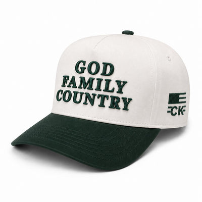 God Family Country Trucker Hat