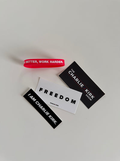 Sticker & Wristband Bundle