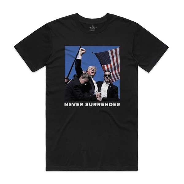 Never Surrender Trump Tee